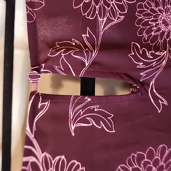 41 HAWTHORN Floral 3/4 Sleeve Shirt - Picture 6 of 8